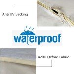 60" Waterproof Outdoor Cushion Storage Bag