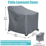 4-Piece Waterproof Patio Furniture Cover Set