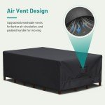 Heavy Duty Waterproof Patio Furniture Set Cover