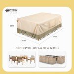 COSFLY Waterproof Outdoor Patio Furniture Covers