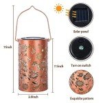Sunflower Solar Lanterns for Outdoor Decor