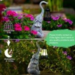 Goodeco 11" Elephant Statue for Garden Decor