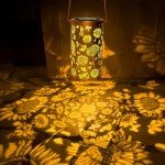 Sunflower Solar Lanterns for Outdoor Decor
