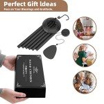 Large Deep Tone Outdoor Wind Chimes - Black