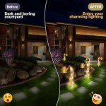 Solar Lanterns for Outdoor Garden Decor