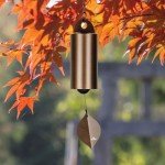 24" Copper Wind Chimes for Garden & Patio
