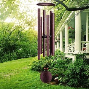 Large 45'' Bronze Wind Chimes for Outdoors