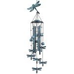 Dragonfly Wind Chimes with 4 Aluminum Tubes