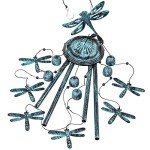 Dragonfly Wind Chimes with 4 Aluminum Tubes