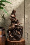 Mermaid 3-Tier Water Fountain with LED Light