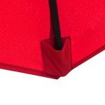Sunnyglade 7.5' Red Patio Umbrella with Tilt