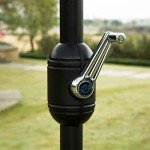 Sunnyglade 7.5' Red Patio Umbrella with Tilt