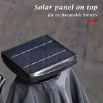 10' x 13' Solar LED Cantilever Patio Umbrella
