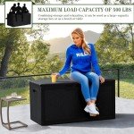 Greesum 100 Gallon Outdoor Patio Storage Box