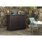 Rubbermaid 123 Gal Outdoor Storage Cabinet