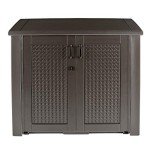 Rubbermaid 123 Gal Outdoor Storage Cabinet