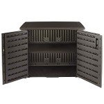 Rubbermaid 123 Gal Outdoor Storage Cabinet