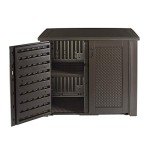 Rubbermaid 123 Gal Outdoor Storage Cabinet