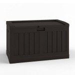 Suncast 50 Gallon Resin Outdoor Storage Bench