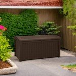 Borneo 110 Gallon Waterproof Patio Storage Box