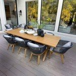 Purple Leaf 9-Piece Outdoor Wicker Dining Set