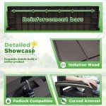 Greesum 70 Gallon Waterproof Outdoor Storage Bench