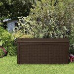 Borneo 110 Gallon Waterproof Patio Storage Box