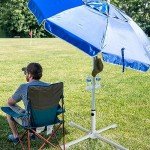 Portable Beach Umbrella Stand with Weight Bag