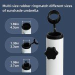Portable Beach Umbrella Stand with Weight Bag