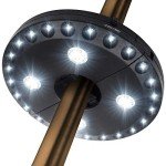 Cordless LED Patio Umbrella Light with 3 Modes