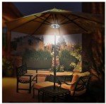 Cordless LED Patio Umbrella Light with 3 Modes