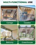 Clear Outdoor Vinyl Curtains for Patio Enclosure