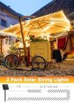 Solar Powered String Lights, 80FT, 200 LEDs