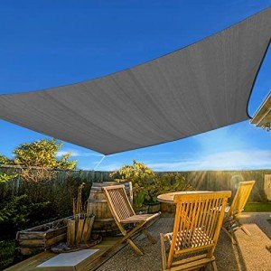 10' x 13' Dark Grey Sun Shade Sail Canopy