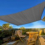10' x 13' Dark Grey Sun Shade Sail Canopy
