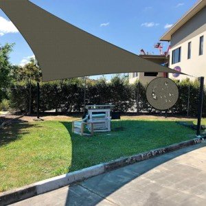 Triangle Sun Shade Sail - 6.5' Waterproof Canopy