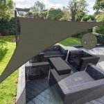 Triangle Sun Shade Sail - 6.5' Waterproof Canopy