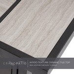 Grand Patio 43-Inch Propane Fire Pit Table