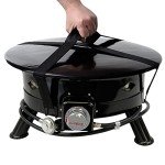 Portable 24-Inch Smokeless Propane Fire Pit