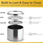 Duraflame 19.5" Portable Smokeless Fire Pit