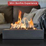 Kante 18" Rectangle Concrete Fire Pit Table