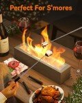 Portable Tabletop Fire Pit with Smores Kit