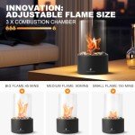 Portable Ethanol Tabletop Fire Pit for Indoor Outdoor