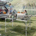 RedSwing Adjustable Portable Grill Table for Outdoors