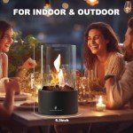 Portable Ethanol Tabletop Fire Pit for Indoor Outdoor