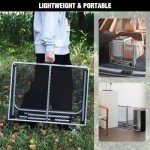 RedSwing Adjustable Portable Grill Table for Outdoors