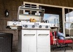 4-Burner Stainless Steel Propane Gas Grill Set
