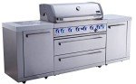 Mont Alpi 44-Inch 6-Burner Outdoor Grill Island