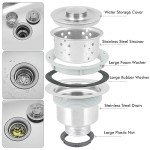 Feasto 35” Outdoor Grill Cart with Sink