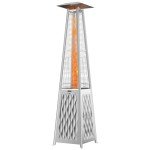 EAST OAK 48,000 BTU Stainless Steel Patio Heater